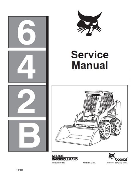 bobcat skid steer 642b service manual pdf|bobcat 642b manual pdf.